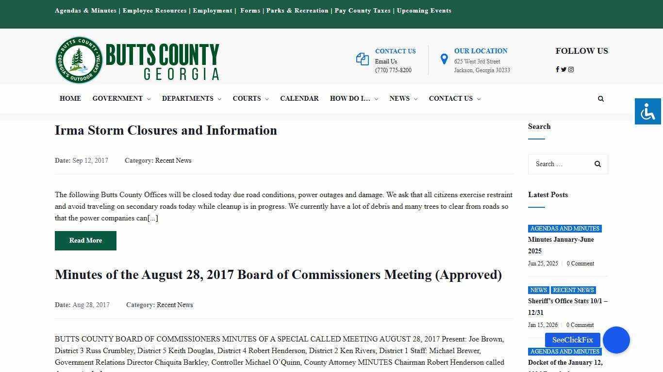 Recent News – Page 42 – Butts County, Georgia | Georgia's Outdoor Capital